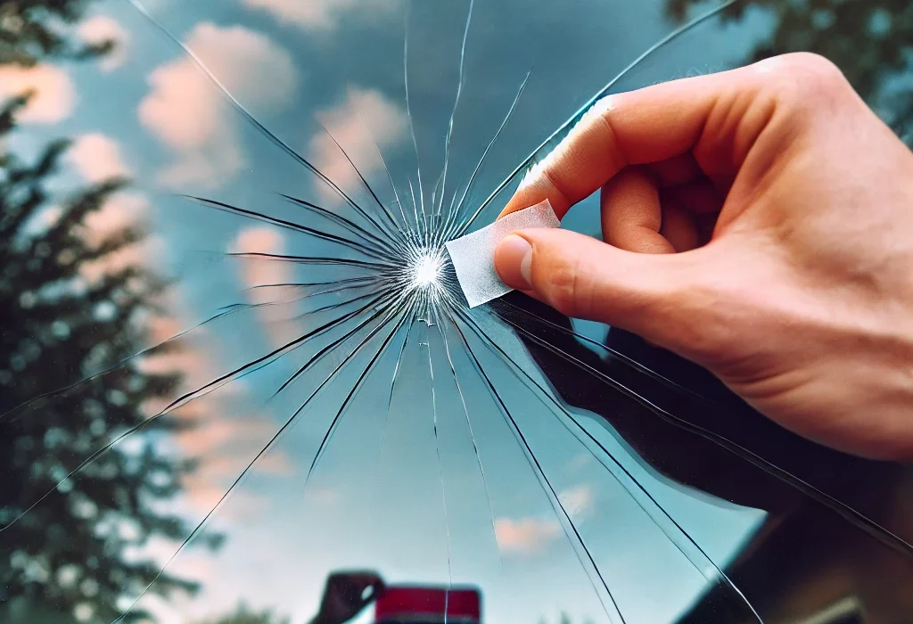 how to stop a small windshield crack from spreading